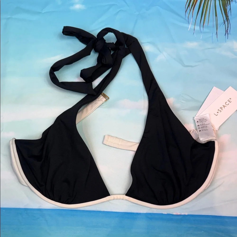 L*Space Black & White Bikini Set – NWT Top: Large | Bottom: Medium